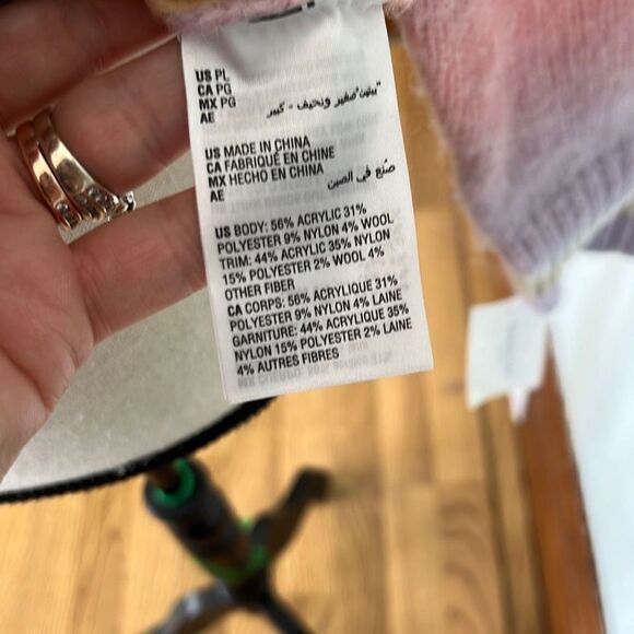 Charter Club Womens Knitted Sweater Crewneck Stripe Ombre Size Large NWT - Picture 9 of 10